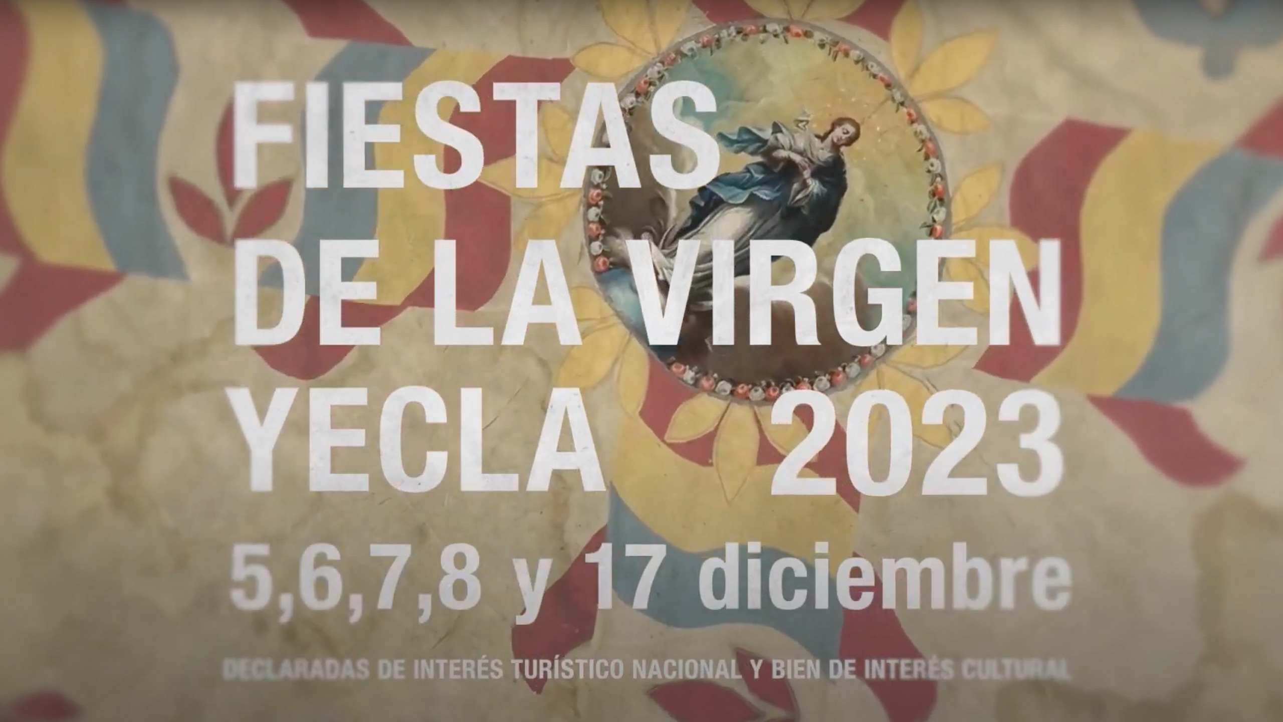 Video promocional Fiestas de la Virgen Yecla 2023
